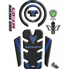 Yamaha MT07 2021 - 2024 Uyumlu Tank Pad 003