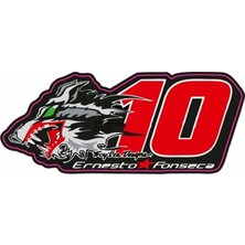 Belirtilmemiş 100 x 40 mm Sticker 10'lu