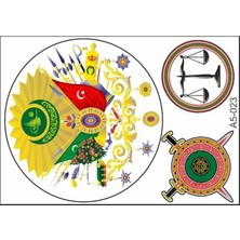 Belirtilmemiş A5 Sticker 035 Tek Paket Çoklu Sticker