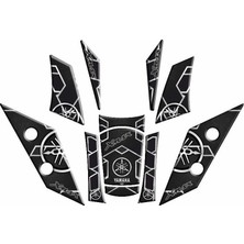 Yamaha Xmax 2018 - 2022 Uyumlu Tank Pad Set 012