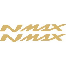 Yamaha Nmax Uyumlu Sele Altı Gold Sticker Set