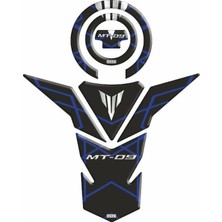 Yamaha MT09 2013 - 2018 Uyumlu Tank Pad Set 006