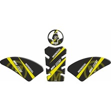 Mondial Mh Drift L 125 2019 - 2024 Uyumlu Tank Pad 004