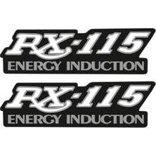 Yamaha RX115 Uyumlu Damla Stıcker Set 001