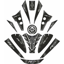 Yamaha R25 2019 - 2024 Uyumlu Tank Pad Set 002