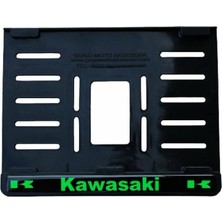 Kawasaki Uyumlu 1 Plastik (15X24 Cm) Kırılmaz Plakalık