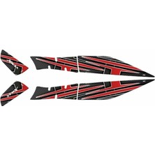 Yamaha Xmax 2018 - 2022 Uyumlu Yan Ayak Pad 009