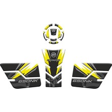 Cf Moto 650 Nk 2022 - 2024 Uyumlu Tank Pad Set 003