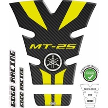 Yamaha Mt-25 2020 - 2024 Uyumlu Tank Pad 009