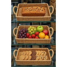 Nomikase Güçlü ve Şık Hasır Sepet Seti - Çok Amaçlı Kullanım Imkanı