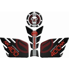 Cf Moto 400 Nk 2017 - 2022 Uyumlu Tank Pad Set 003
