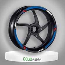 M Power Mavi Yamaha Nmax Uyumlu 1 Set Jant Şeridi