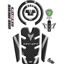 Yamaha MT07 2021 - 2024 Uyumlu Tank Pad 001