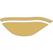 Belirtilmemiş Cg Gold Ön Çamurluk Ön Sticker