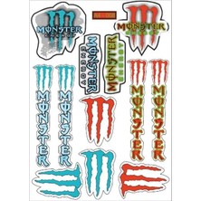 Belirtilmemiş A4 Sticker 008 Tek Paket Çoklu Sticker
