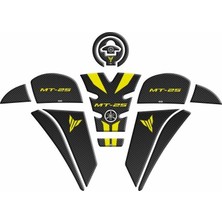 Yamaha Mt-25 2020 - 2024 Uyumlu Tank Pad Set 009