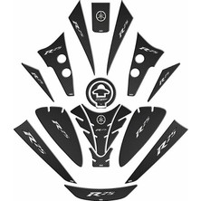 Yamaha R25 2019 - 2024 Uyumlu Tank Pad Set 001