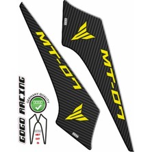 Yamaha MT07 2014 - 2017 Uyumlu Yan Pad 003