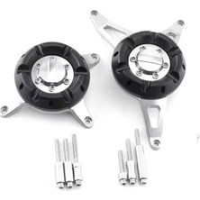 Honda CB650F Uyumlu Motor Blok Koruması Set Gümüş