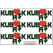 Belirtilmemiş A5 Sticker 017 Tek Paket Çoklu Sticker