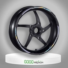 Hologramlı Honda Dio Uyumlu 1 Set Jant Şeridi