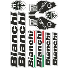 Belirtilmemiş Bianchi 003 Bisiklet Sticker