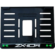Kawasaki Zx-10 R Uyumlu 2 Plastik (15X24 Cm) Kırılmaz Plakalık