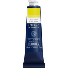 Lefranc&Bourgeois : Fine : Yağlı Boya : 40 ml : Lemon Yellow