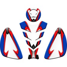 Honda Cbr 125CC-250CC 2005 - 2018 Uyumlu Tank Pad Set 004