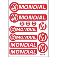 Belirtilmemiş A4 Sticker 106 Tek Paket Çoklu Sticker