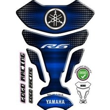 Yamaha R6 Uyumlu Tank Pad 002