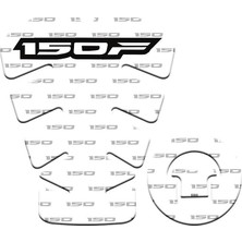Honda Cbf 150 2007 - 2018 Uyumlu Tank Pad 002