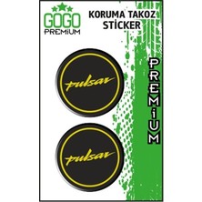 Belirtilmemiş Pulsar Uyumlu 4 Koruma Takozu Ikili Damla Sticker