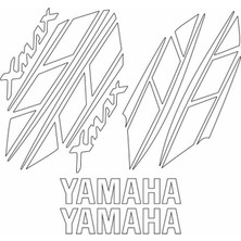 Yamaha Xmax Uyumlu Sticker Set 001