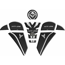 Yamaha MT25 2020 - 2024 Uyumlu Tank Pad Set 003