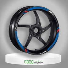M Power Mavi Yamaha Xmax Uyumlu 1 Set Jant Şeridi