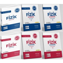 Profizik Yayınları Profizik 2026 Tyt Ayt Fizik Soru Bankası + Ilk A + Son B Hamle Deneme Seti 6 Kitap