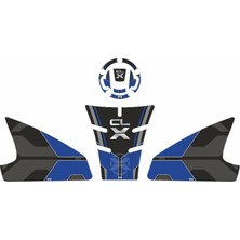 Cf Moto Cl-X 250 2022 - 2024 Uyumlu Tank Pad Set 003