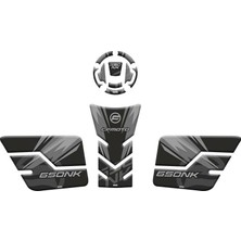 Cf Moto 650 Nk 2022 - 2024 Uyumlu Tank Pad Set 004