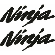 Kawasaki Ninja Uyumlu (15X6 Cm) Sticker