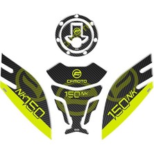 Cf Moto 150 Nk 2016 - 2023 Uyumlu Tank Pad Set 004
