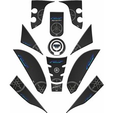 Yamaha R7 2021 - 2024 Uyumlu Full Tank Pad Set 002