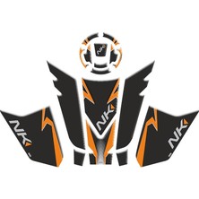 Cf Moto 250 Nk 2023 - 2024 Uyumlu Tank Pad Set 003