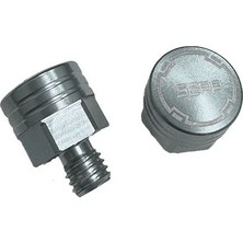 Belirtilmemiş Universal 6 mm Füme Vida Tapası - Ayna Delik Tıkacı - Ayna Vidası
