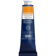 Lefranc&Bourgeois : Fine : Yağlı Boya : 40 ml : Cadmium Yellow Deep Hue