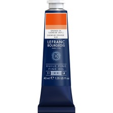 Lefranc&Bourgeois : Fine : Yağlı Boya : 40 ml : Cadmium Orange Hue