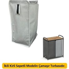 Nomikase Çamaşır Torbası ile Pratik Kirli Sepet, Taşıma ve Saklama Kolaylığı