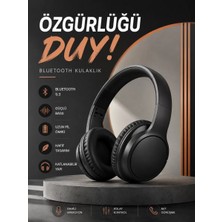 Nemere Ithalat Kulak Üstü Bluetooth Kulaklık Ayarlanabiilir Uzun Pil Ömrü Kablosuz 5.0 Bluetooth