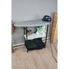 UltraMint Iyimi Ekinezya Dolaplı Raflı Sabit Ütü Masası