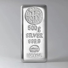 500 Gram Gümüş Külçe 999.9